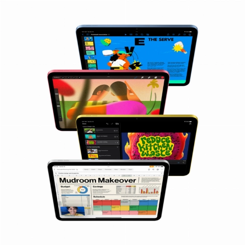 10.9" Планшет Apple iPad 10.9 2022, 256 ГБ, Wi-Fi + Cellular, серебристый